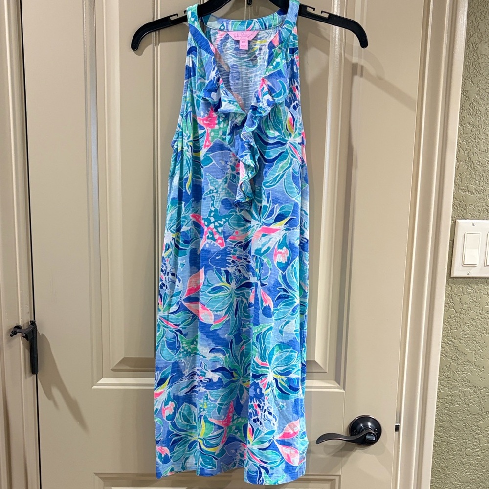 Pullover Halter Dress by Lily Pulitzer Brand.  EUC!